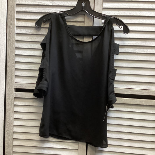 Top 3/4 Sleeve By Iz Byer In Black, Size: Xs