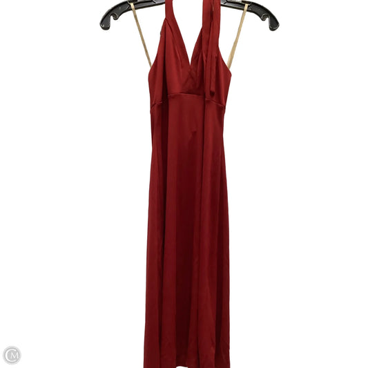 Dress Casual Short By Bcbgmaxazria In Red, Size: S