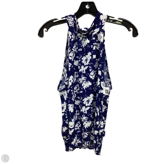 Top Sleeveless By West Kei In Blue, Size: M