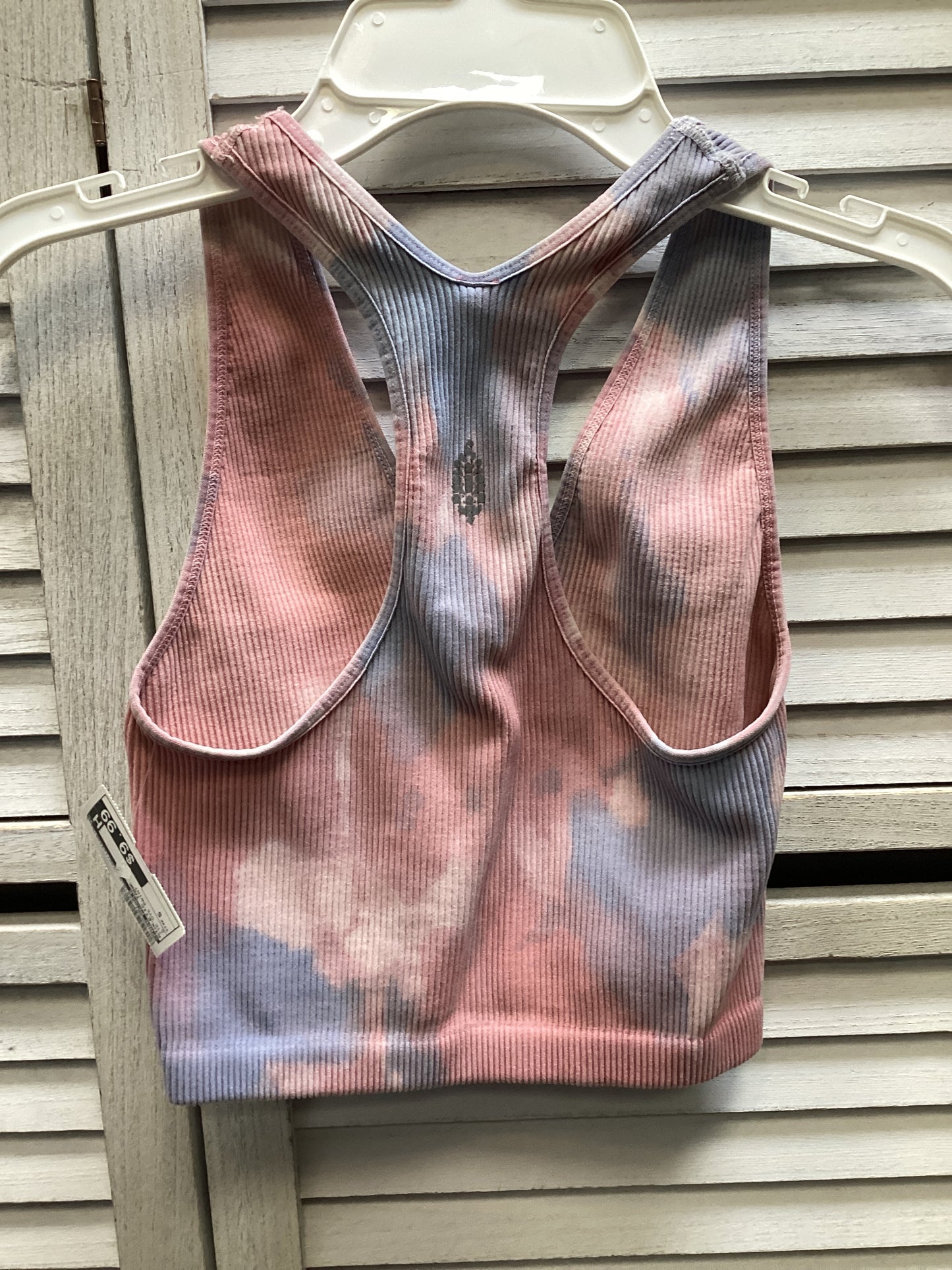 Athletic Tank Top By Free People In Tie Dye Print, Size: S