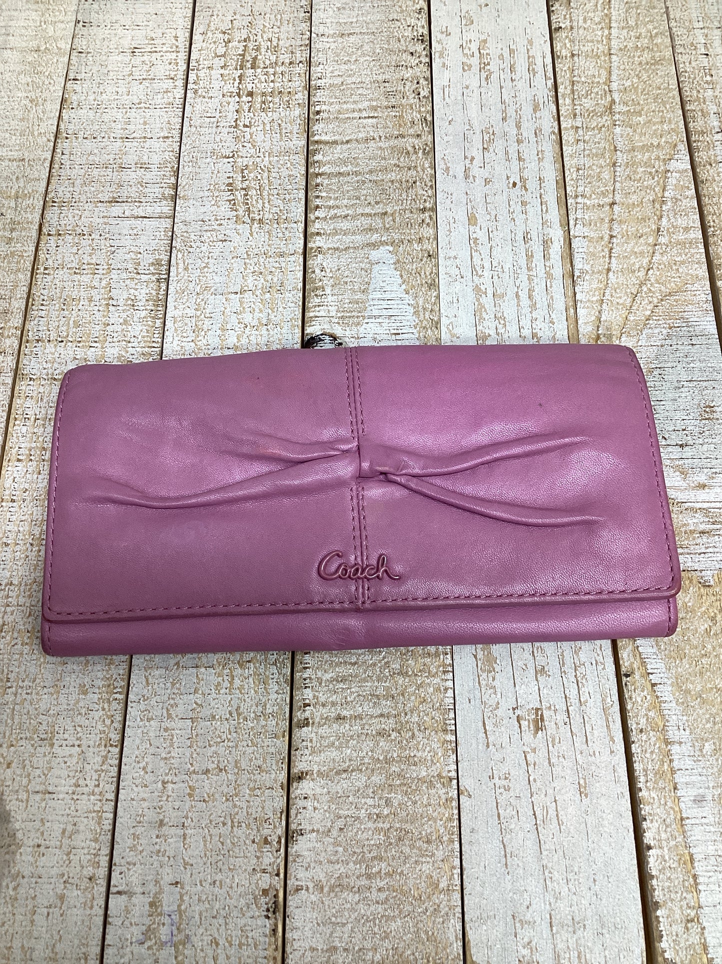 Wallet Designer By Coach, Size: Medium