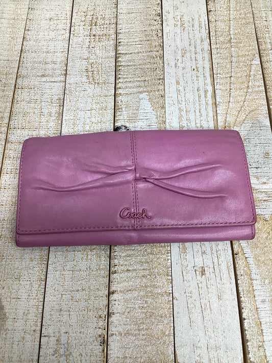 Wallet Designer By Coach, Size: Medium