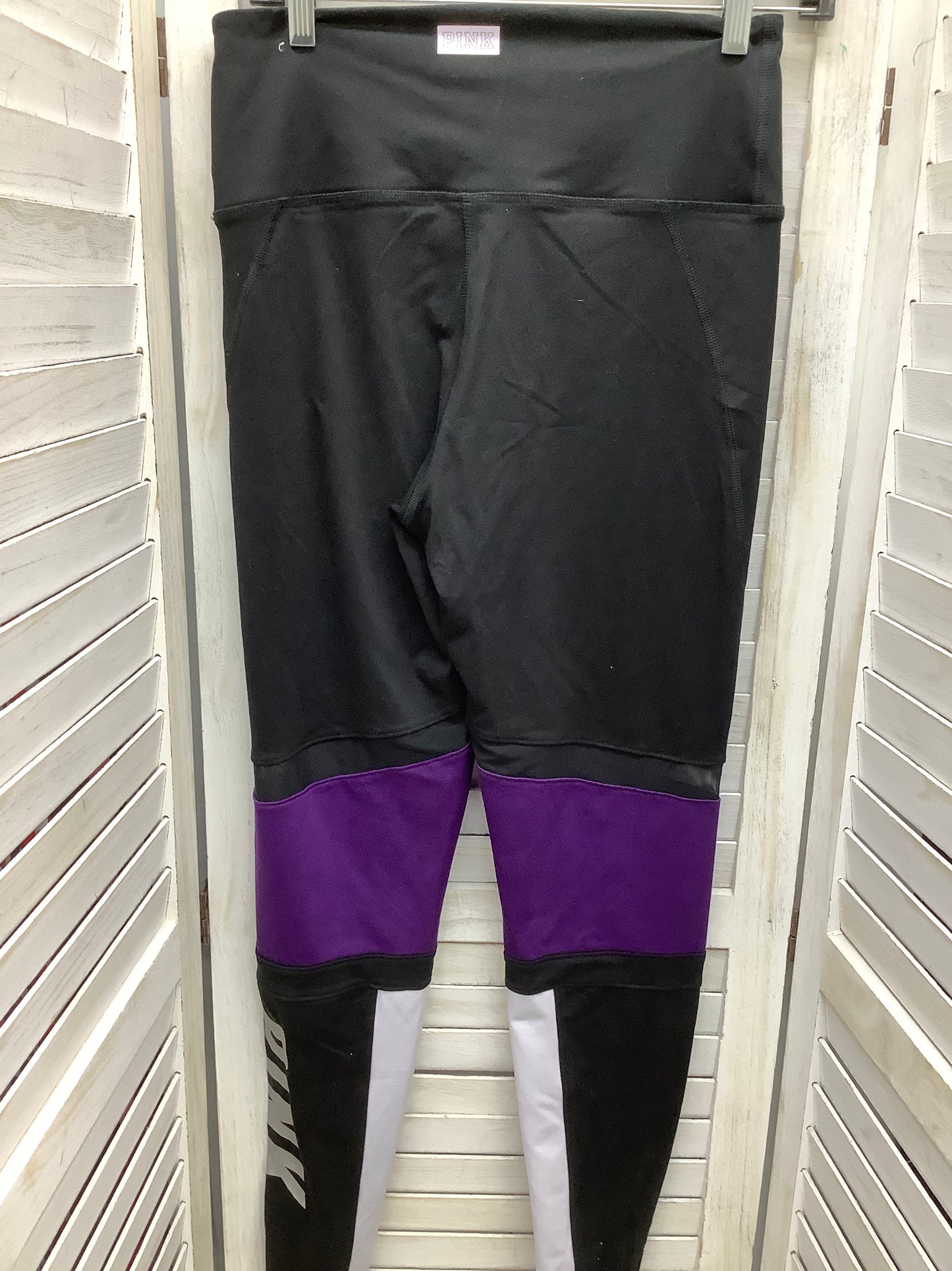 Athletic Leggings By Pink In Black, Size: M