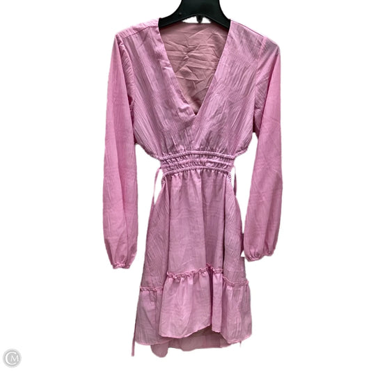 Dress Casual Short By Clothes Mentor In Pink, Size: M