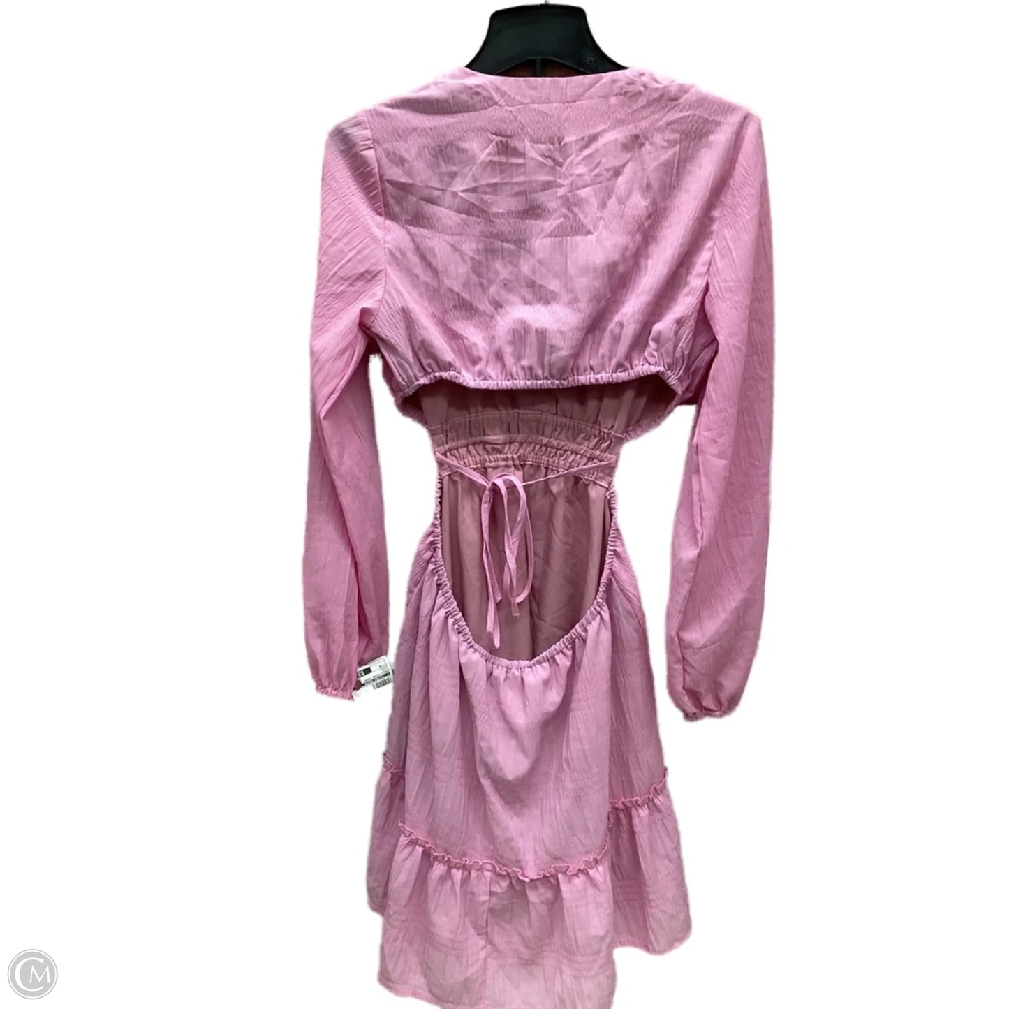 Dress Casual Short By Clothes Mentor In Pink, Size: M