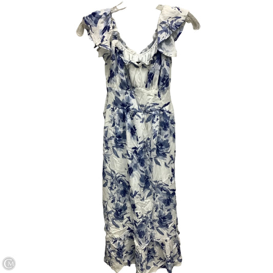 Dress Casual Midi By Lulus In Floral Print, Size: Xs