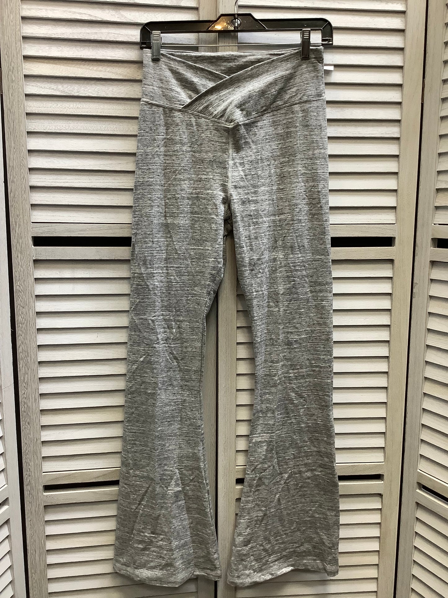 Athletic Pants By Pink In Grey, Size: M