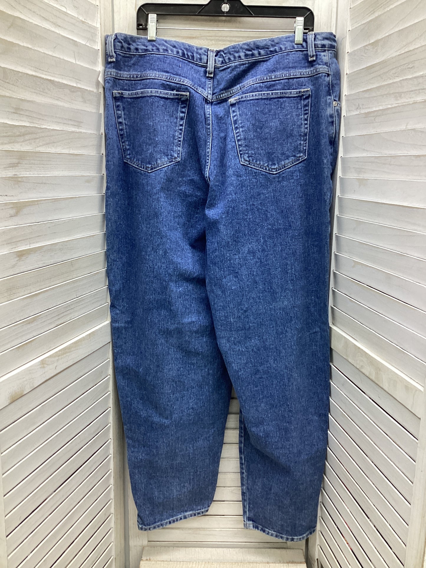 Jeans Skinny By Clothes Mentor In Blue Denim, Size: 20