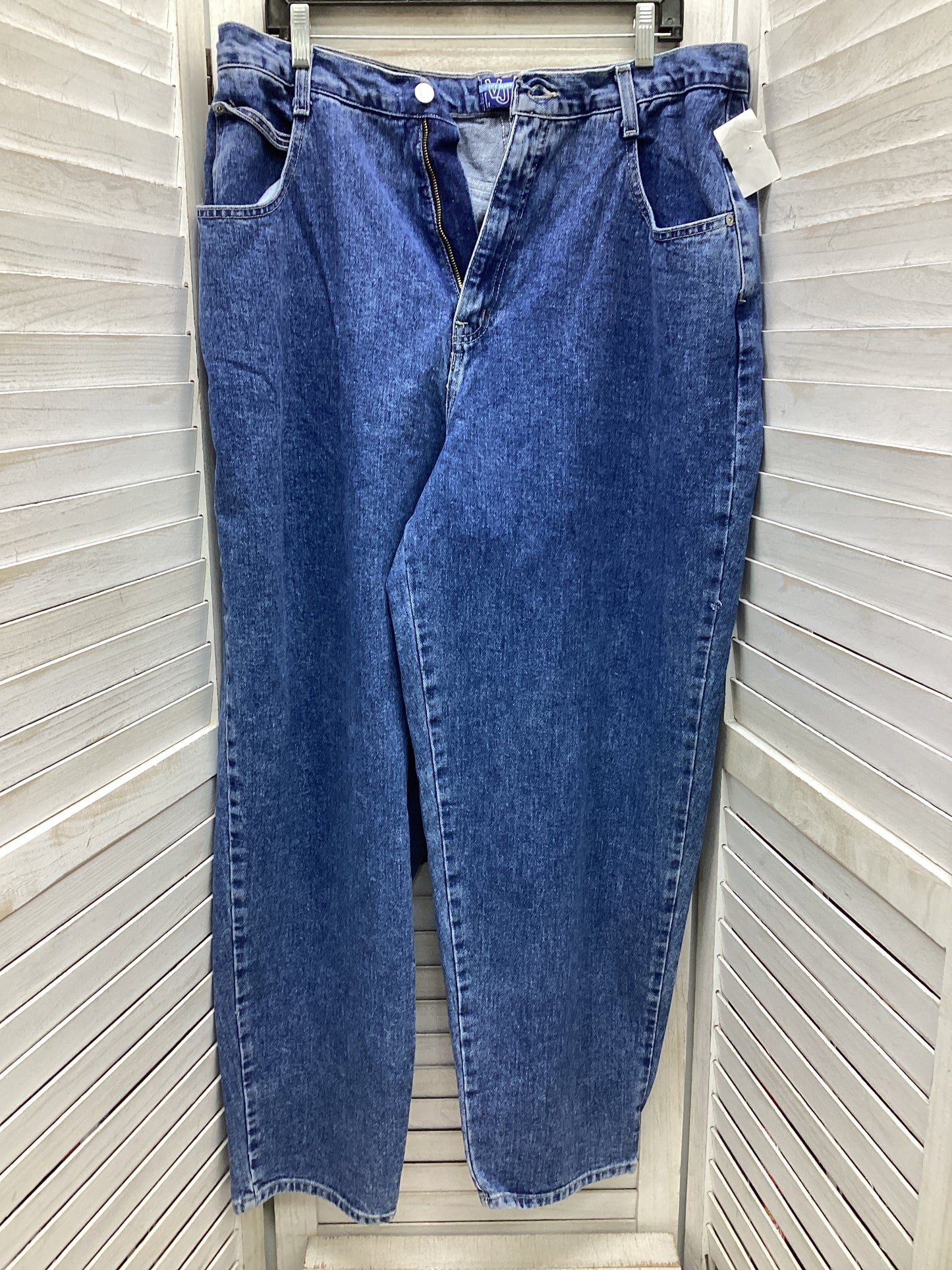 Jeans Skinny By Clothes Mentor In Blue Denim, Size: 20