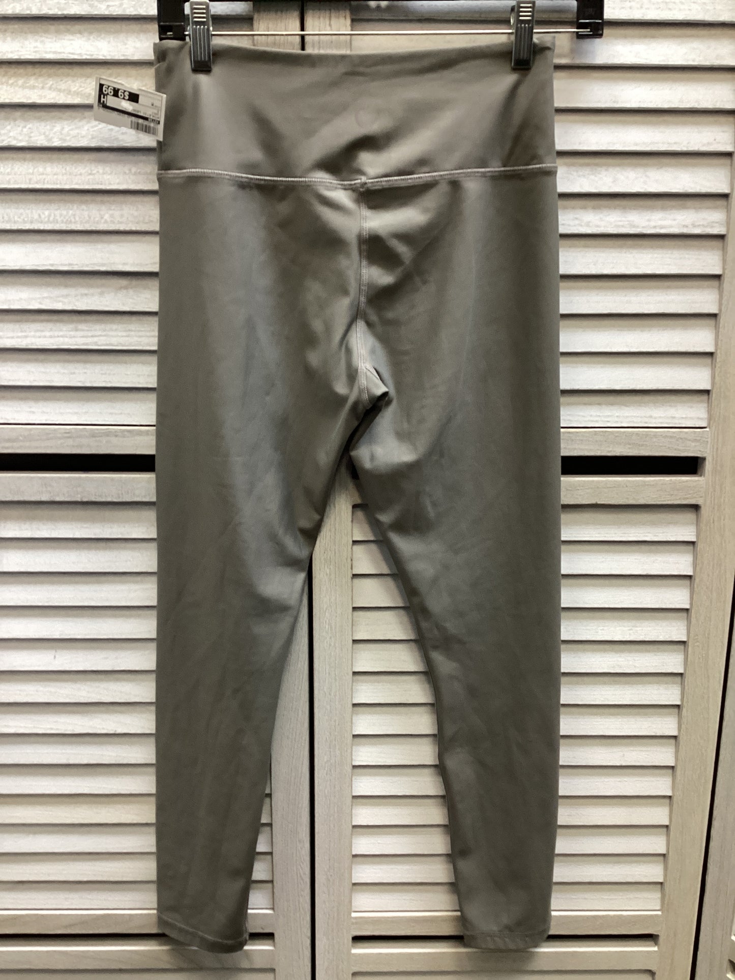 Athletic Leggings By Zyia In Grey, Size: M