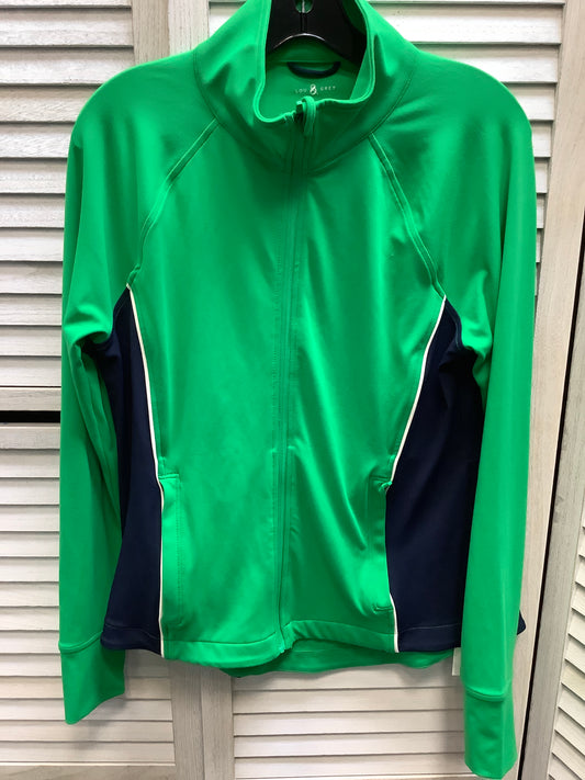 Athletic Jacket By Lou And Grey In Green, Size: M