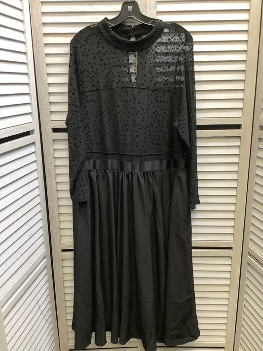 Dress Casual Maxi By Torrid In Black, Size: 20