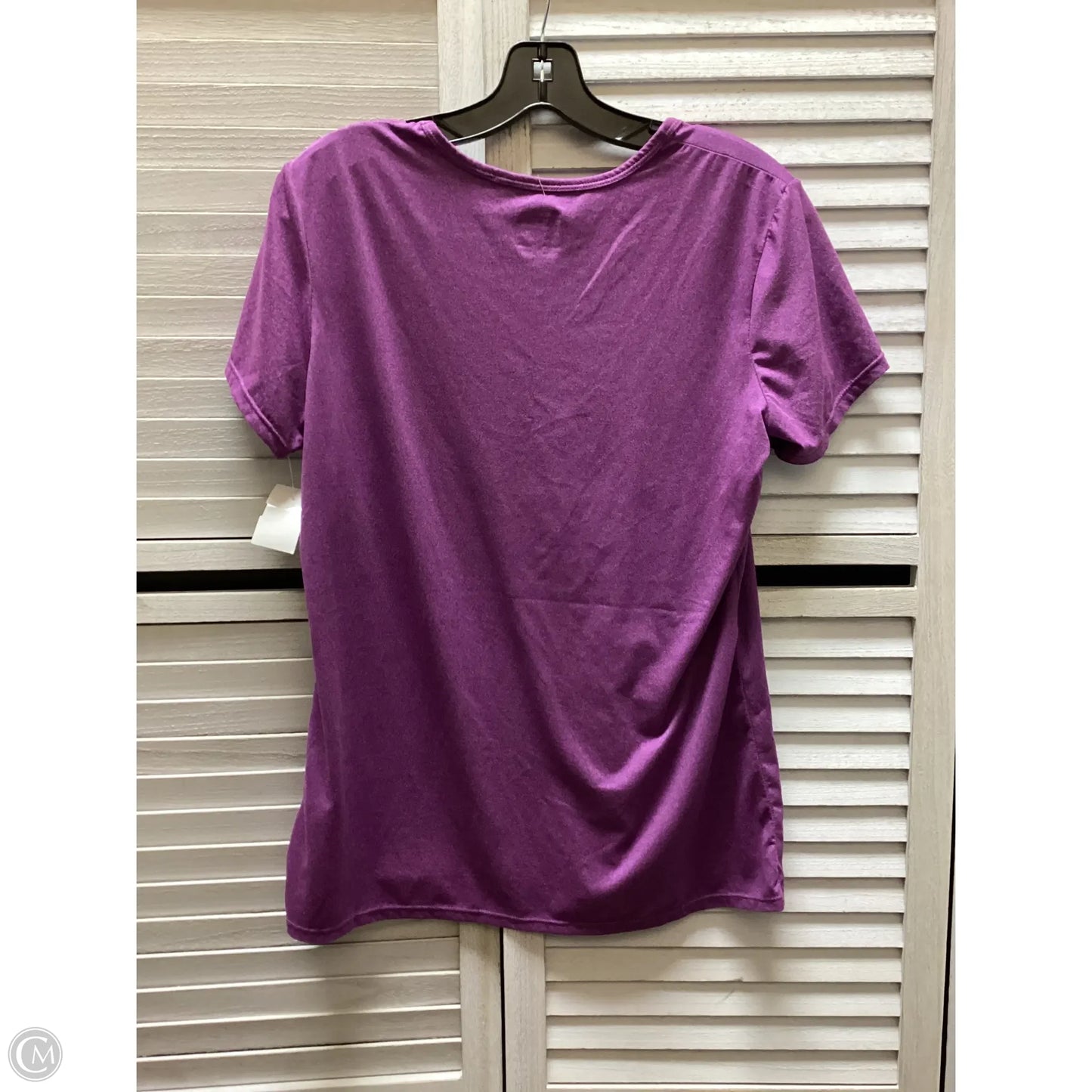 Athletic Top Short Sleeve By 32 Degrees In Purple, Size: Xl