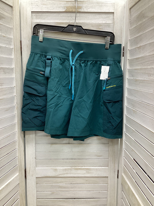 Athletic Shorts By Lululemon In Teal, Size: 10