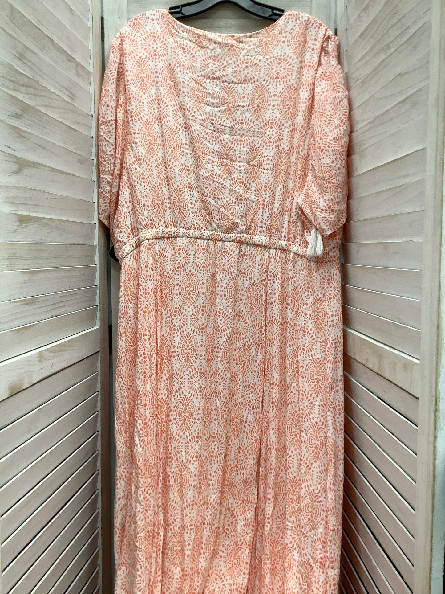 Dress Casual Maxi By Torrid In Peach, Size: 3x