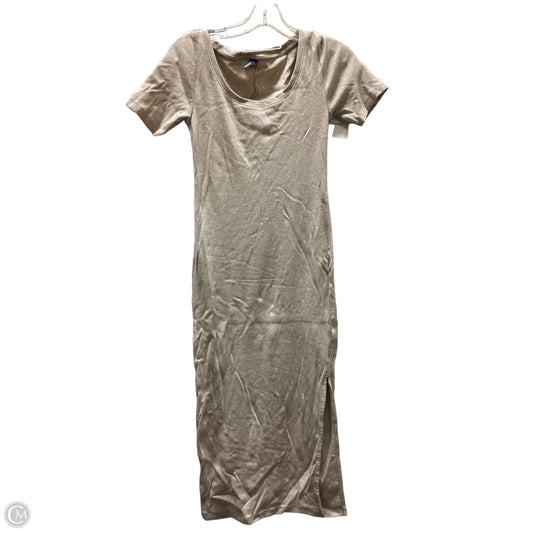 Dress Casual Maxi By Old Navy In Tan, Size: S