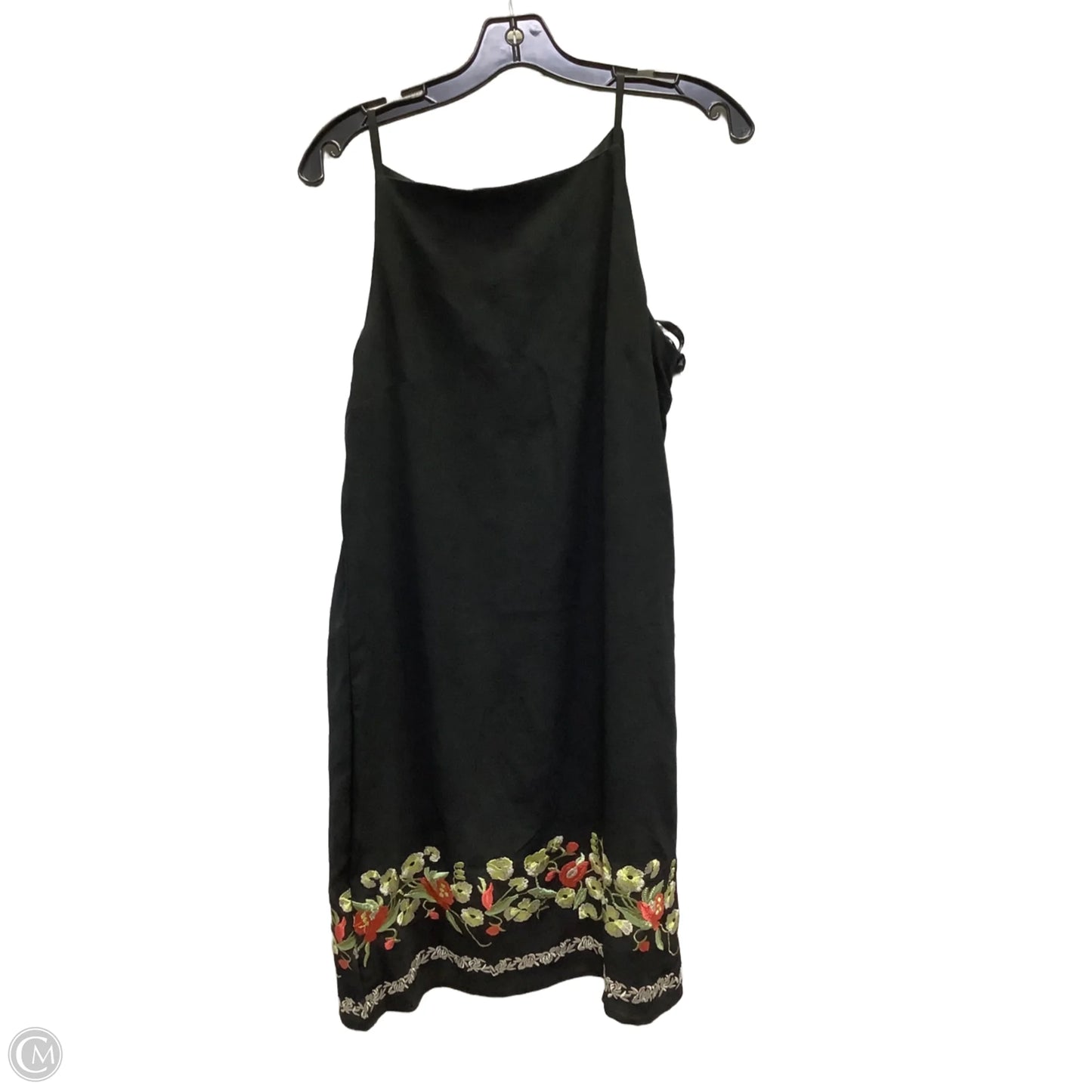 Dress Casual Midi By Clothes Mentor In Black, Size: 4