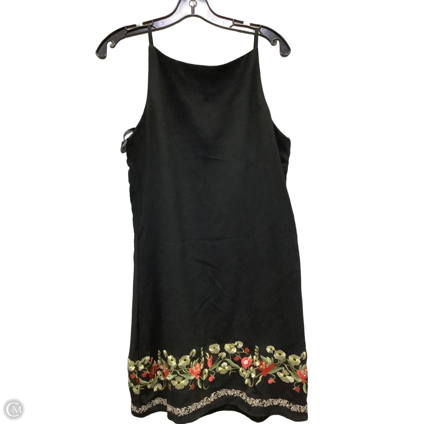 Dress Casual Midi By Clothes Mentor In Black, Size: 4