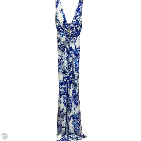 Dress Casual Maxi By Boston Proper In Blue, Size: S