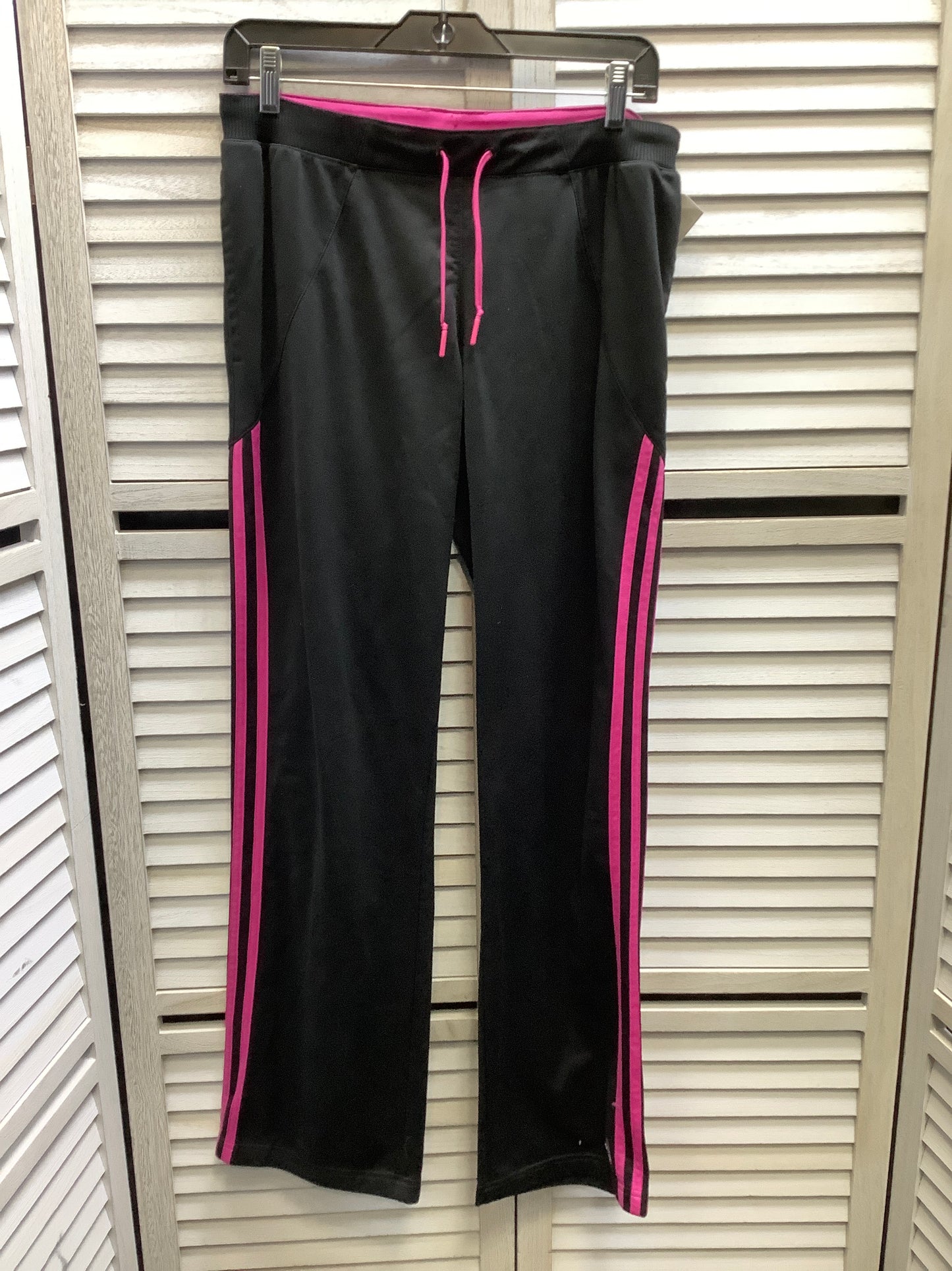 Athletic Pants By Adidas In Black, Size: M