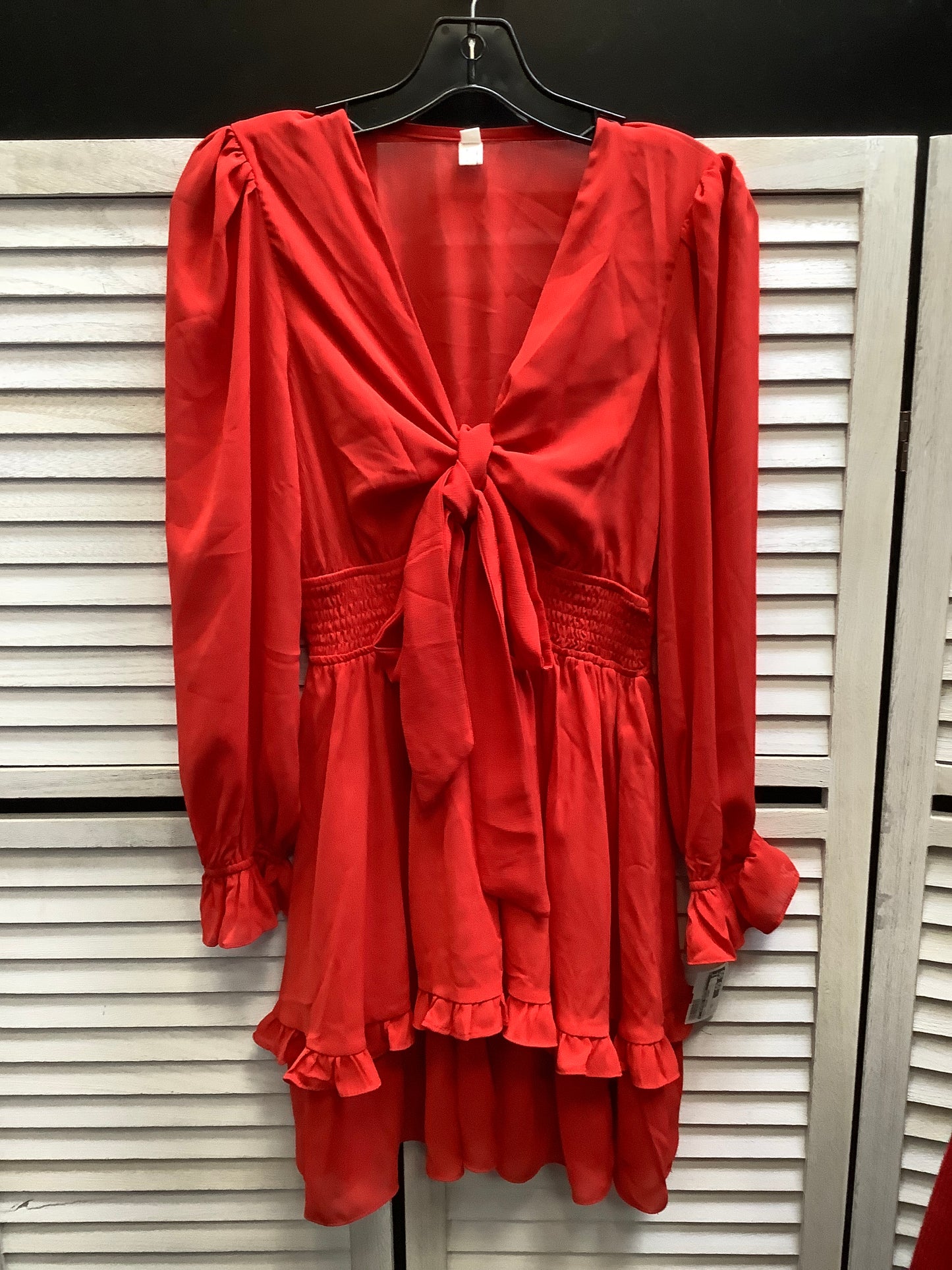 Dress Casual Short By Clothes Mentor In Red, Size: S