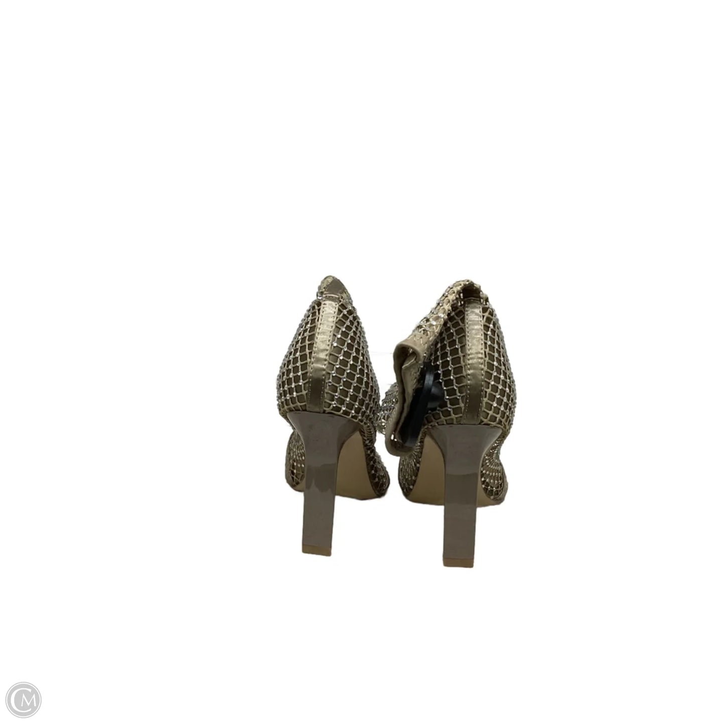 Shoes Heels Stiletto By Shoedazzle In Silver, Size: 6.5