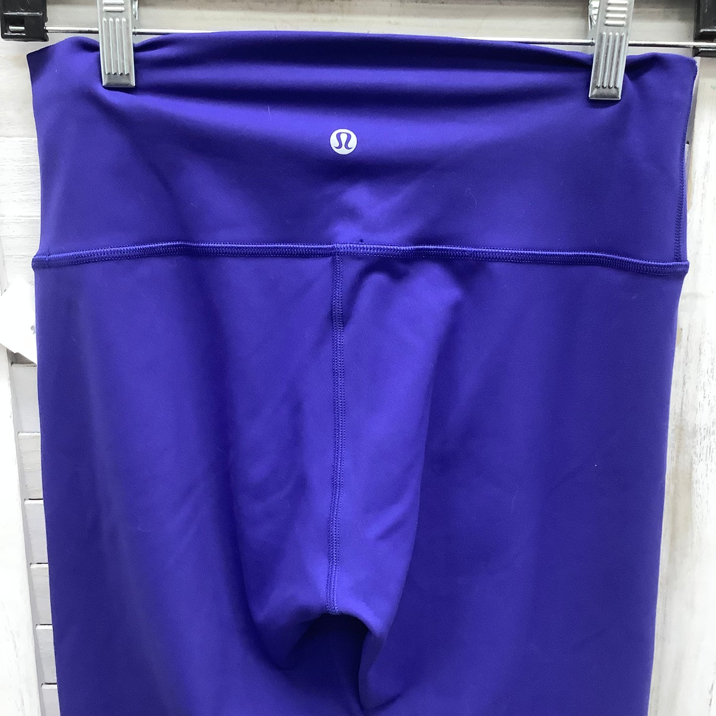 Athletic Leggings By Lululemon In Blue, Size: 8