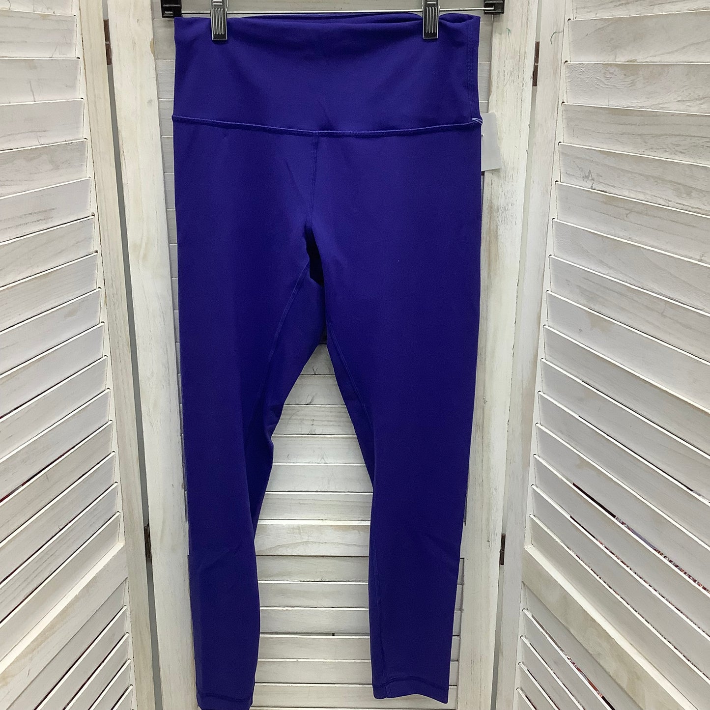 Athletic Leggings By Lululemon In Blue, Size: 8