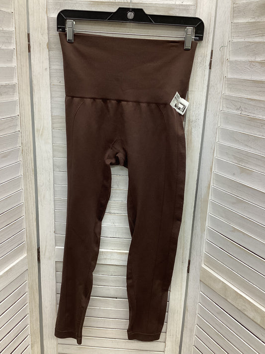 Athletic Leggings By Clothes Mentor In Brown, Size: L