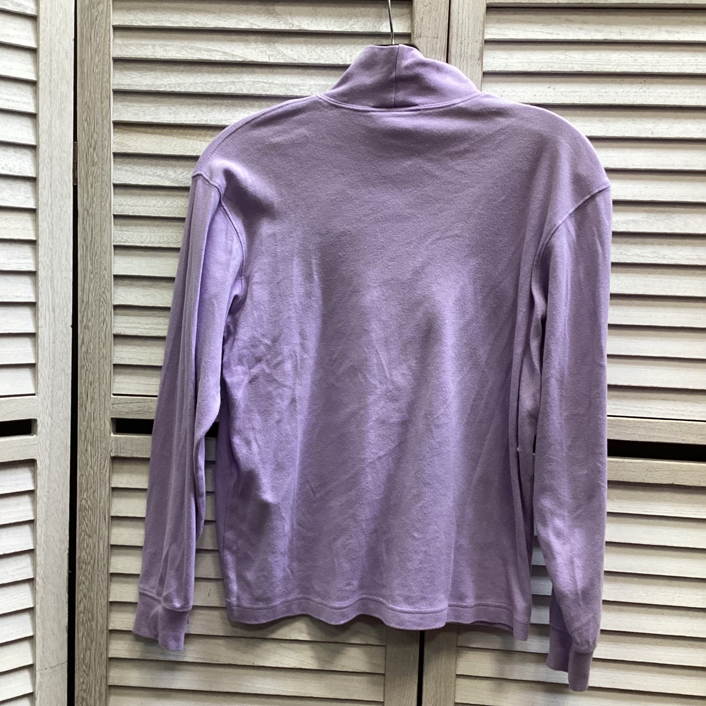 Top Long Sleeve By Talbots In Purple, Size: S