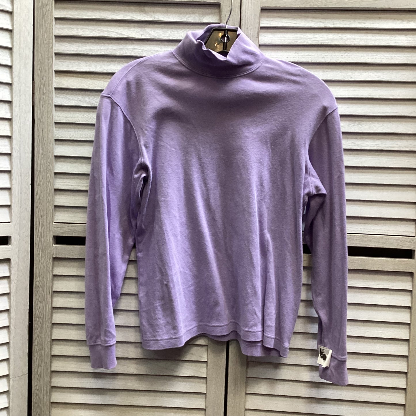 Top Long Sleeve By Talbots In Purple, Size: S