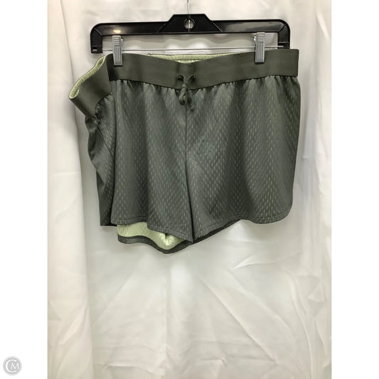 Athletic Shorts By Athletic Works In Green, Size: Xl