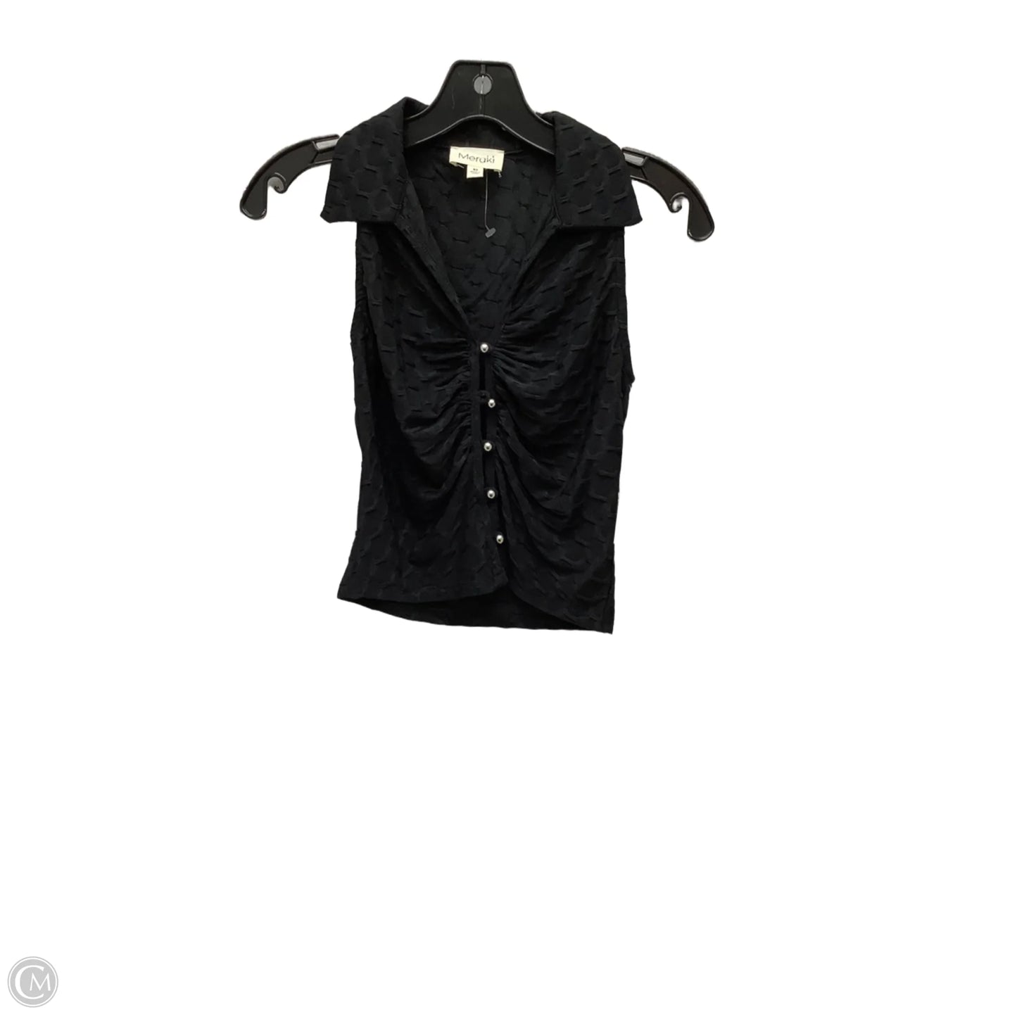 Top Sleeveless By Meraki In Black, Size: Xs