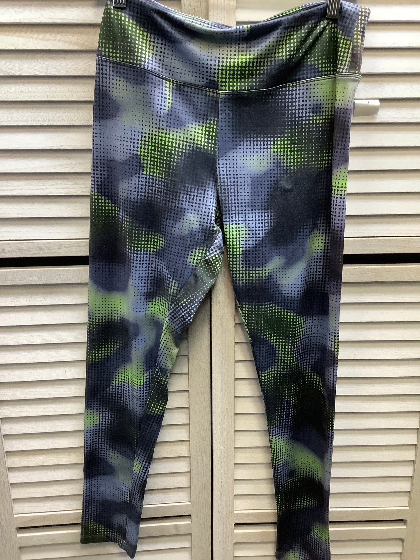 Athletic Leggings By Marika Tek In Multi-colored, Size: L