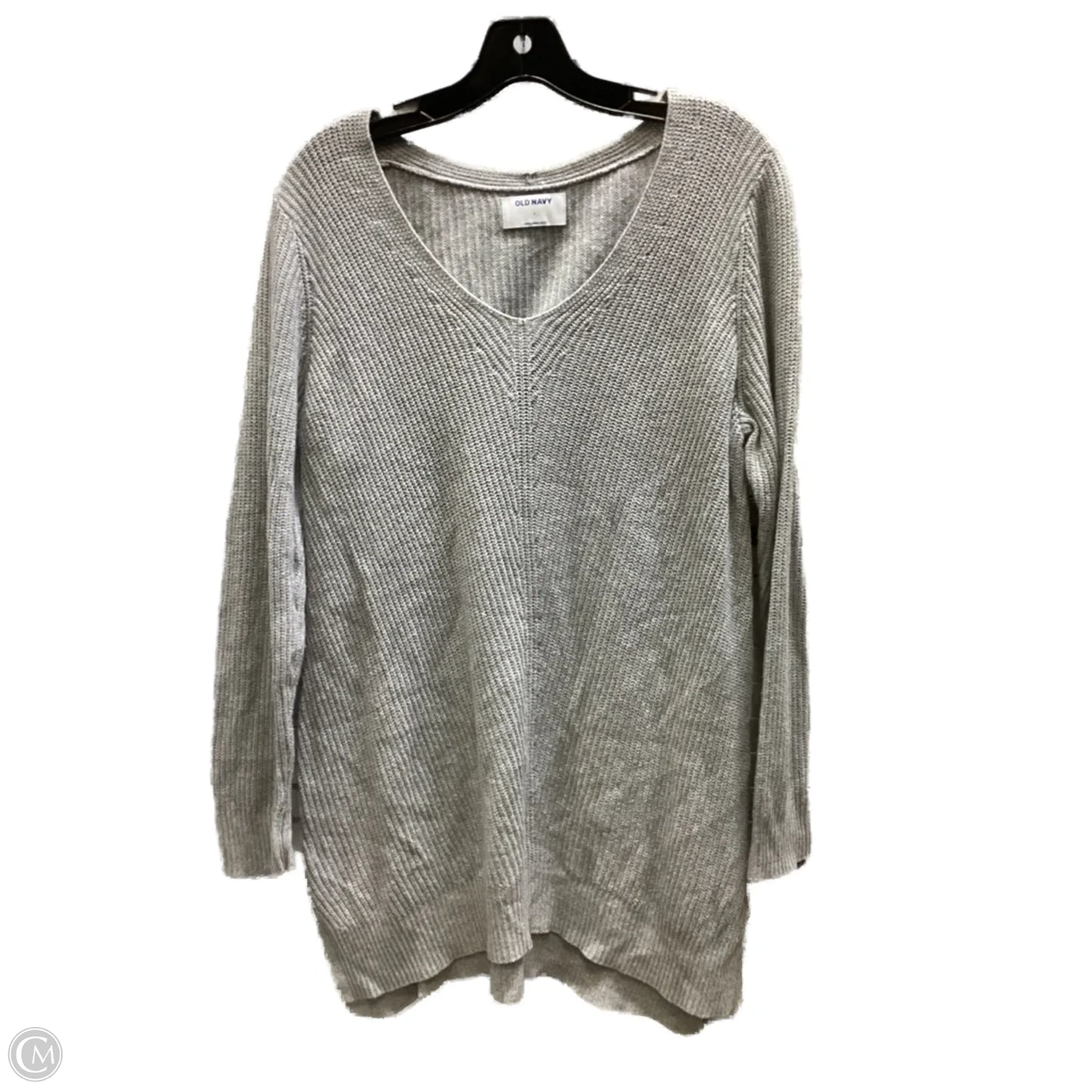 Sweater By Old Navy In Grey, Size: L