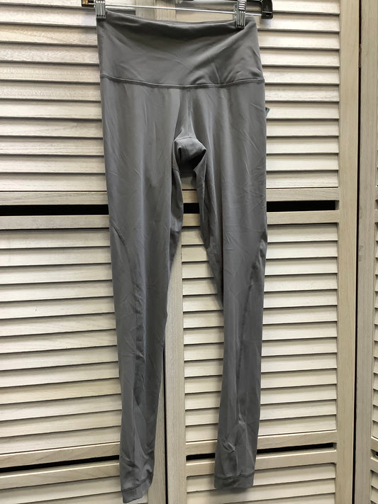 Athletic Leggings By Yogalicious In Grey, Size: Xs