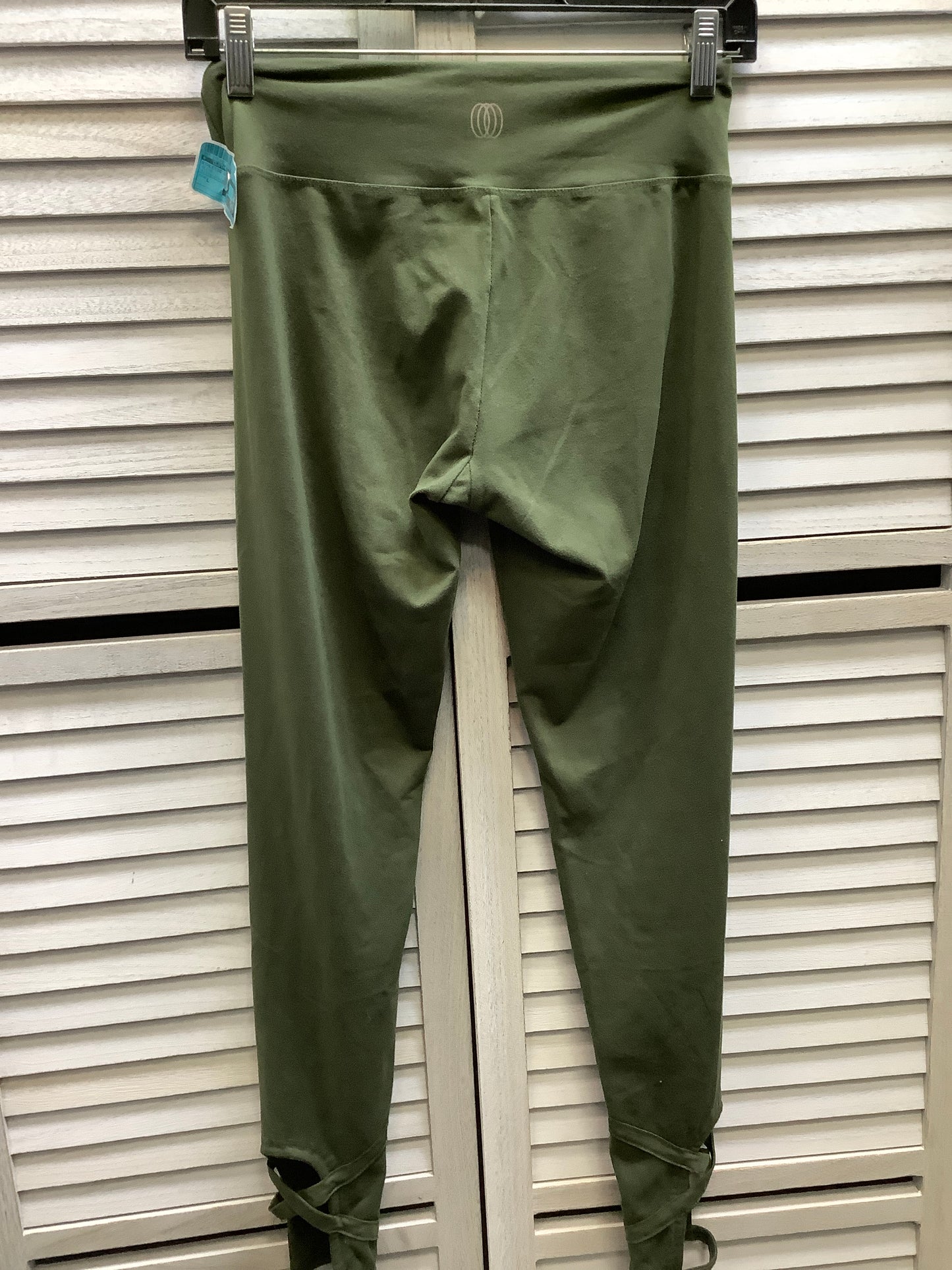 Athletic Leggings By Clothes Mentor In Olive, Size: L