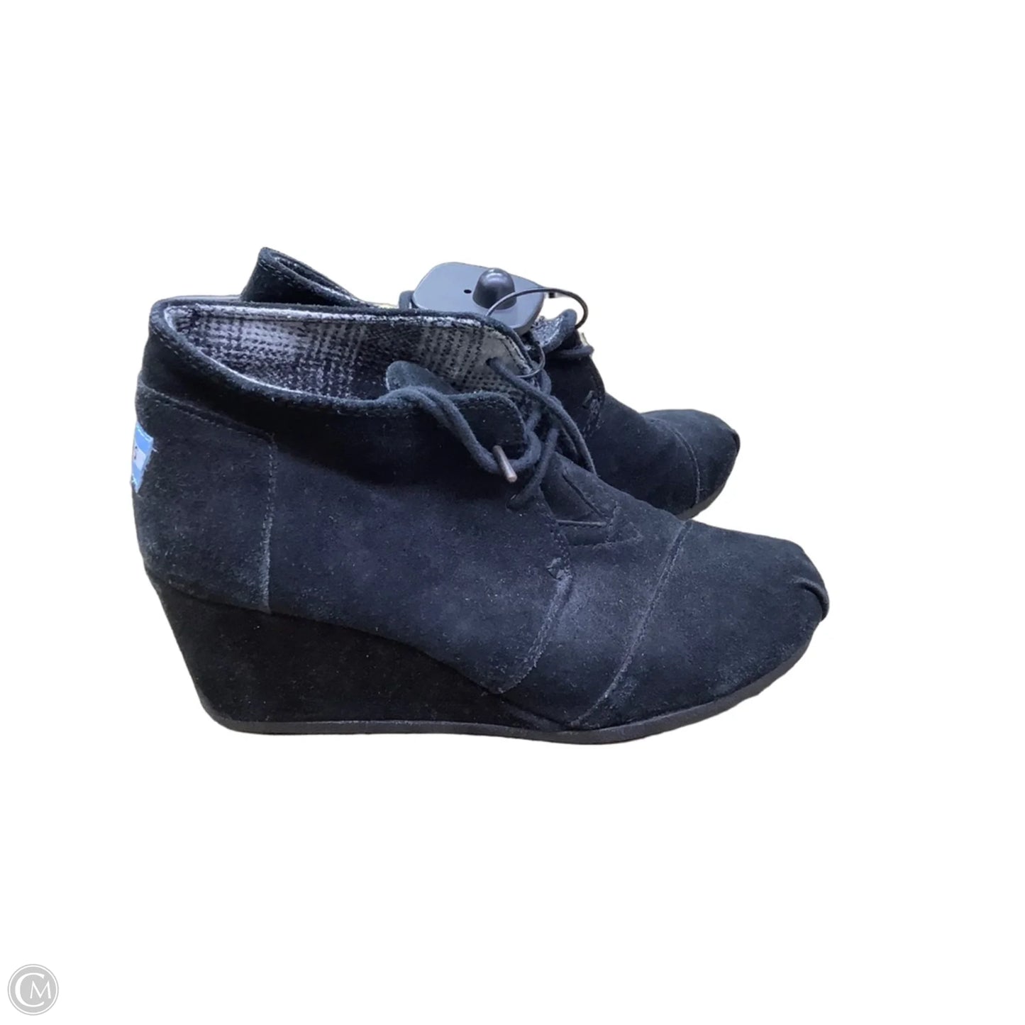 Boots Ankle Heels By Toms In Black, Size: 9