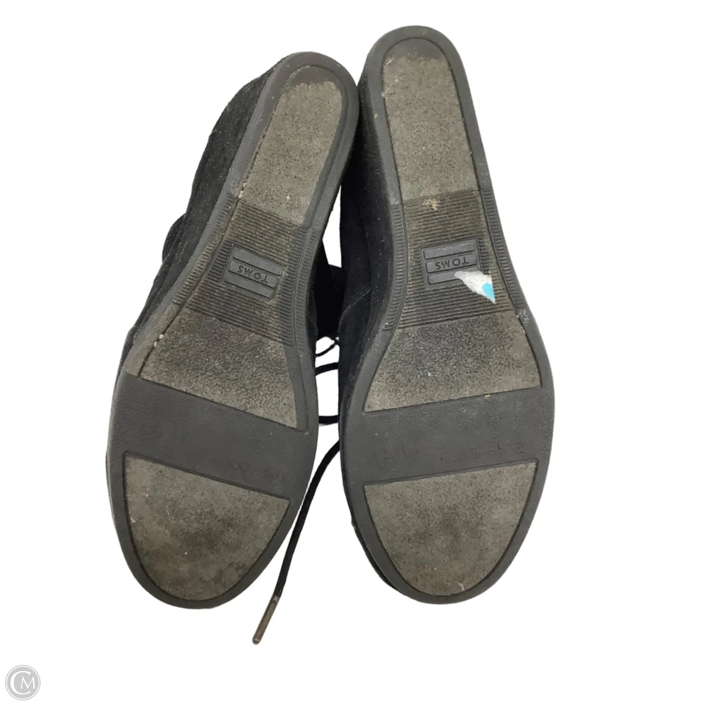 Boots Ankle Heels By Toms In Black, Size: 9