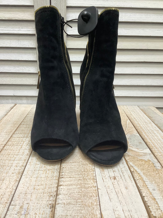 Boots Ankle Heels By Vince Camuto In Black, Size: 8.5