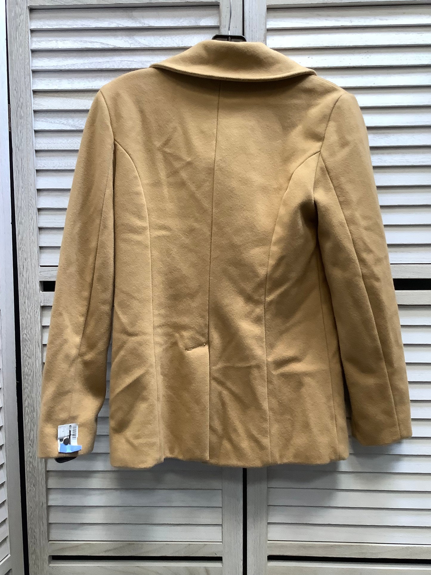 Coat Peacoat By Gap In Tan, Size: S