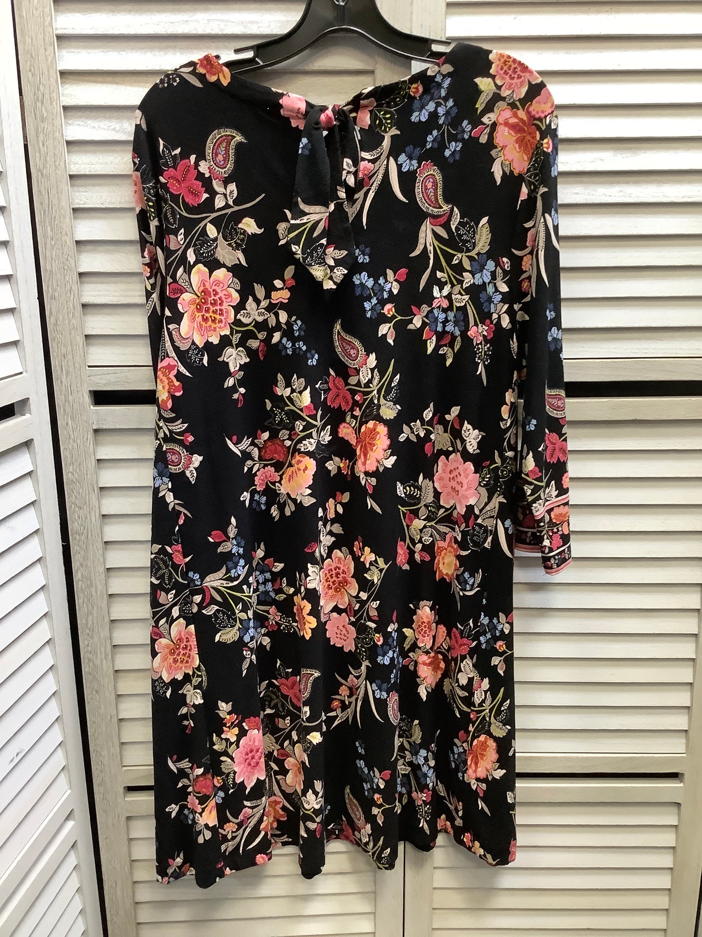 Dress Casual Short By Loft In Floral, Size: L