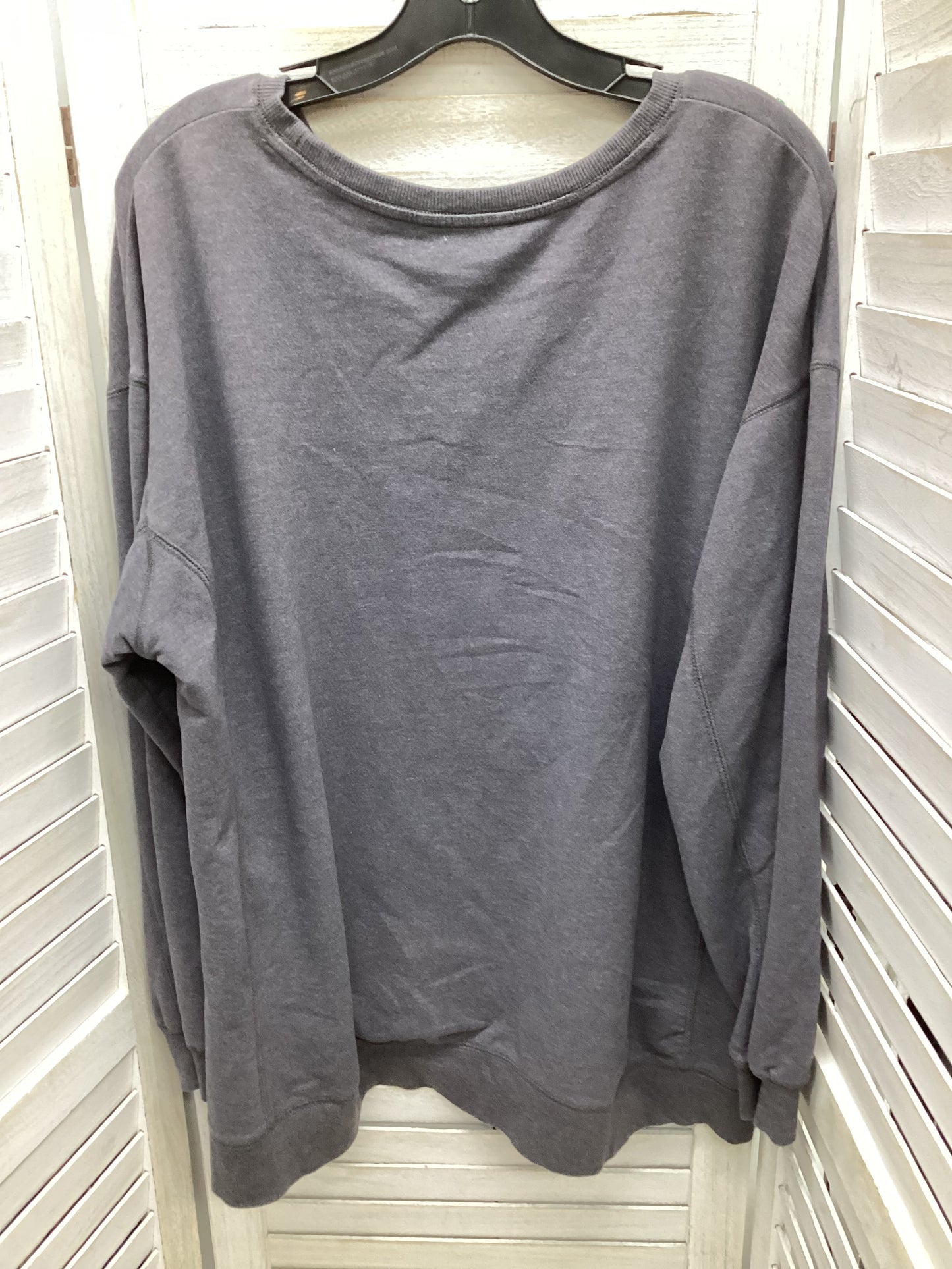 Sweatshirt Crewneck By Wildfox In Grey, Size: Xl