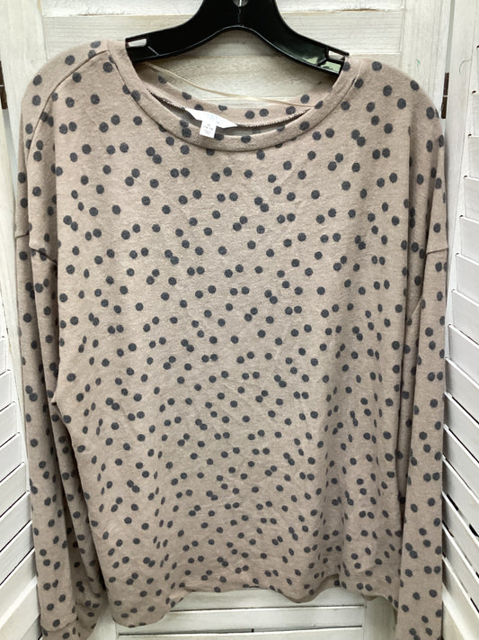 Sweater By Time And Tru In Animal Print, Size: Xl