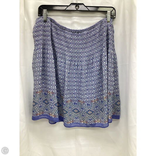 Skirt Mini & Short By Max Studio In Multi-colored, Size: L
