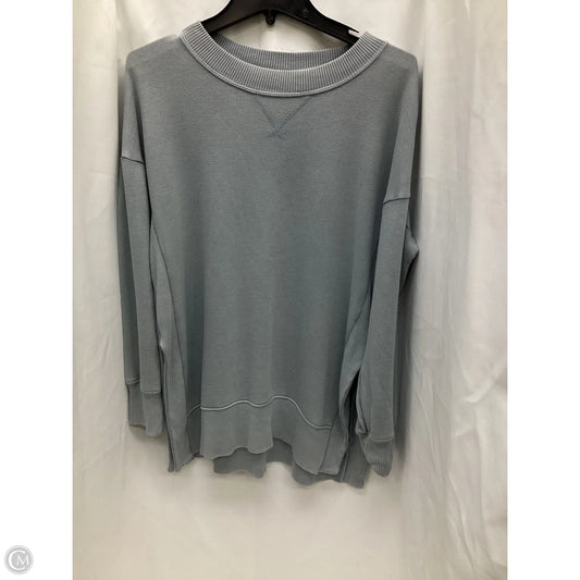 Sweatshirt Crewneck By Aerie In Light Blue, Size: S