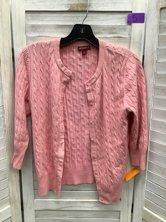 Pink Cardigan Merona, Size S