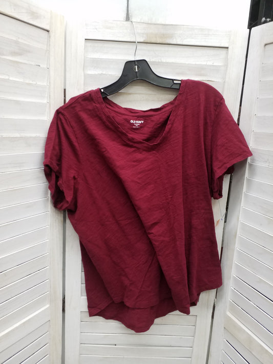 Top Short Sleeve Basic By Old Navy  Size: 2x