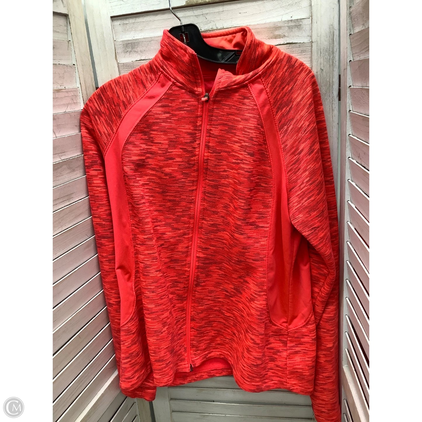 Athletic Jacket By Tek Gear In Neon, Size: Xl