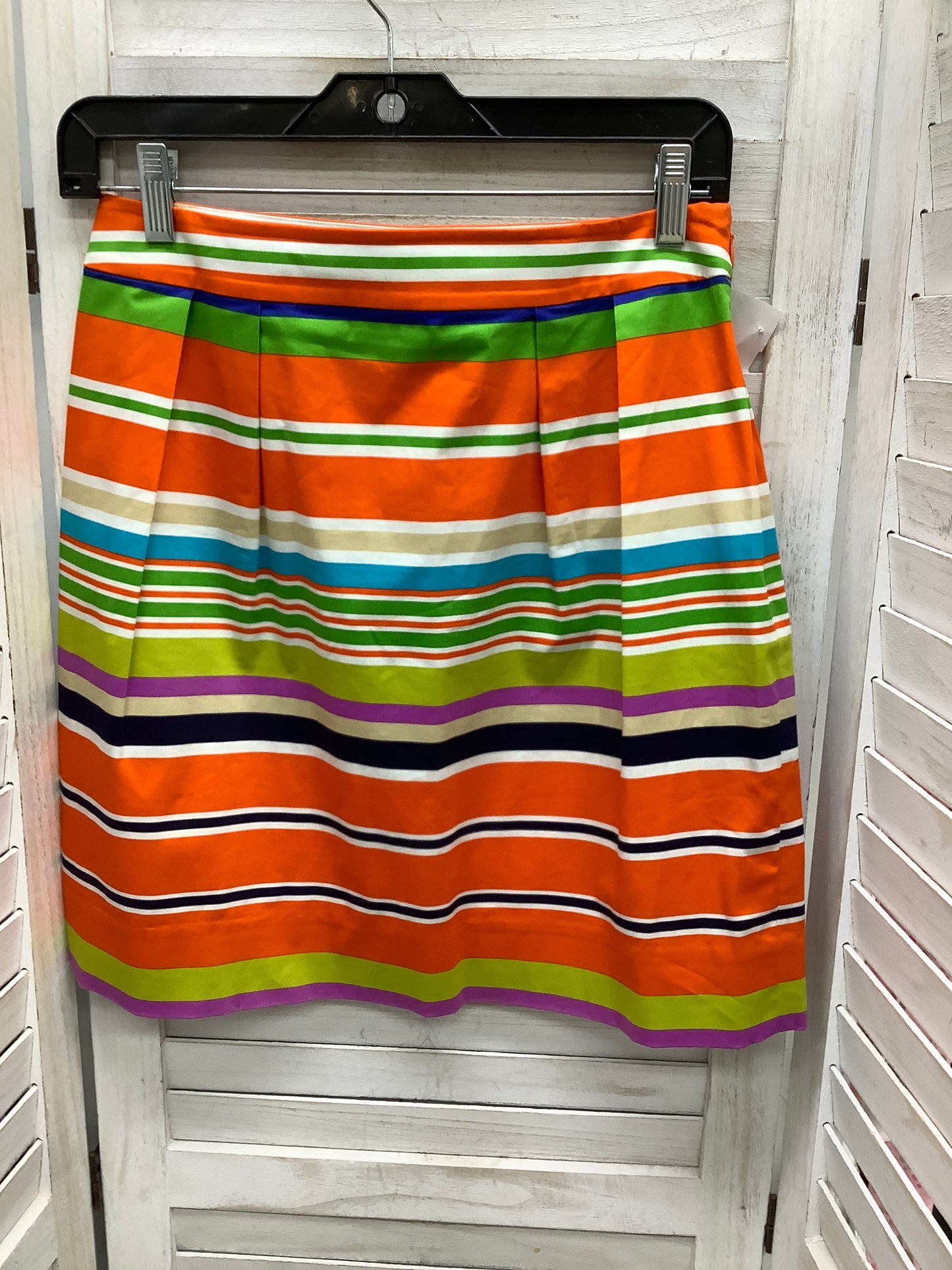 Multi-colored Skirt Designer Kate Spade, Size 4